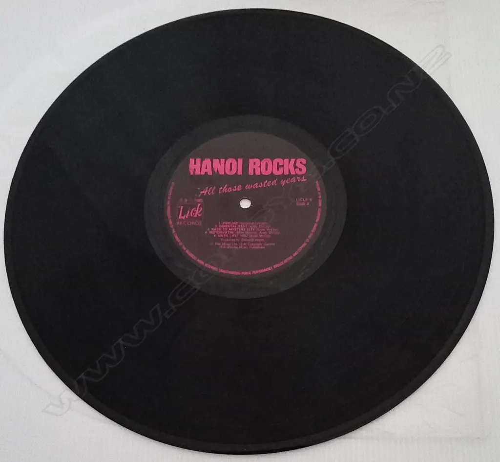 Hanoi Rocks, All Those Wasted Years (Double album) Image 1++